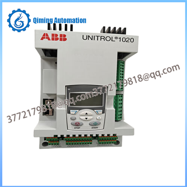 ABB UNITROL1020 3BHE036163R6106 high-performance, fully digital automatic voltage regulator (AVR) and excitation controller
